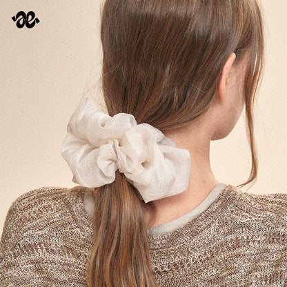 Cloud Mesh Scrunchie