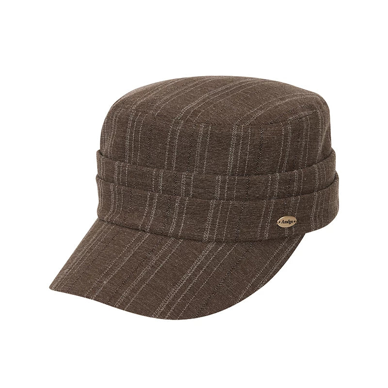 Vintage Plaid Equestrian Cap