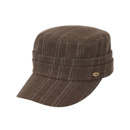 Vintage Plaid Equestrian Cap