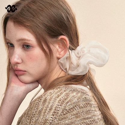 Cloud Mesh Scrunchie