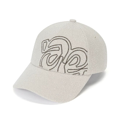 Classic Letter Embroidered Baseball Cap