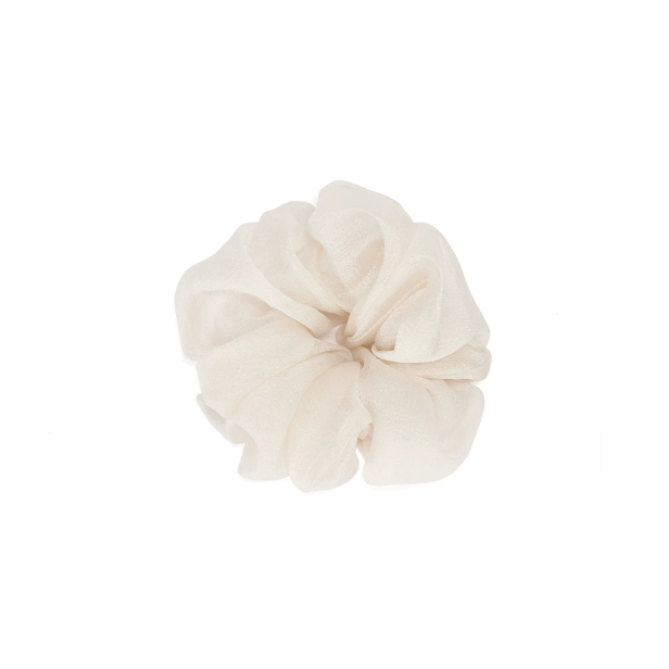 Cloud Mesh Scrunchie